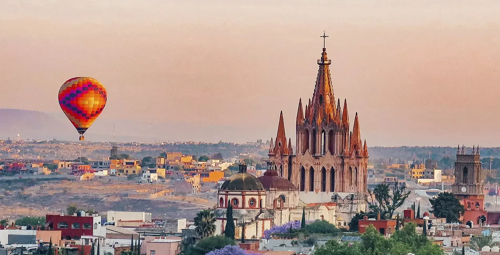 Colorful streets of San Miguel de Allende